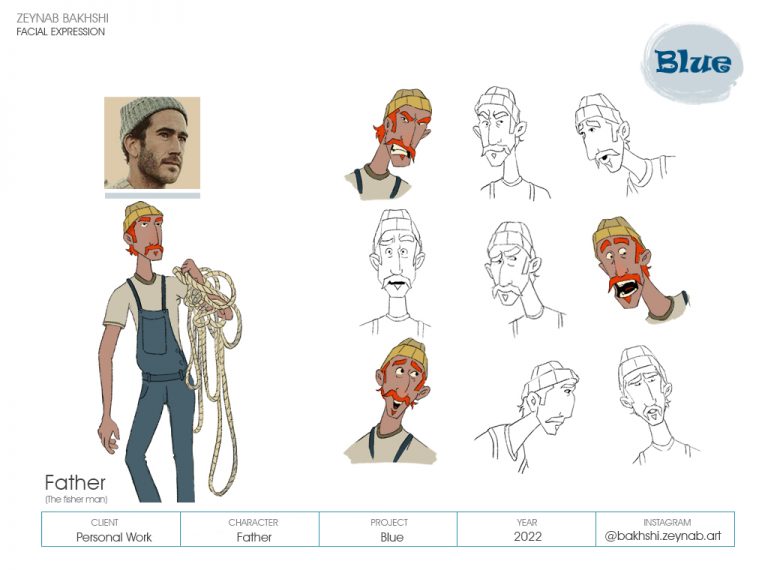 Father- facial expression